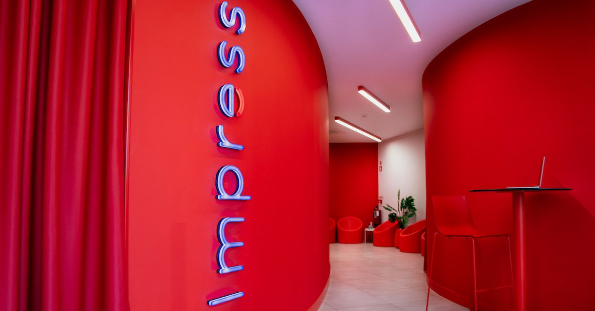 een foto van de wachtkamer van Impress