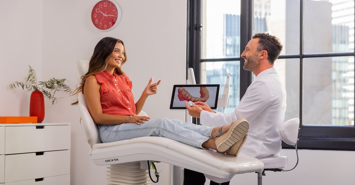 Dr. Aamodt mit Patient
